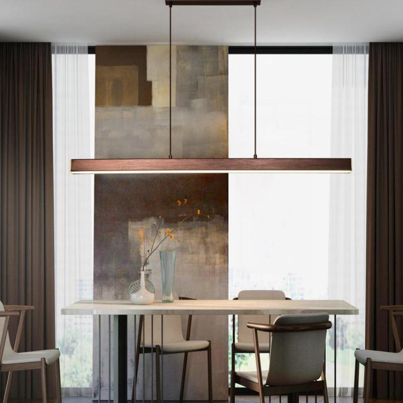 NovaLux MetroLight Modern Chandelier Ceiling Light – Acrylic and Metal