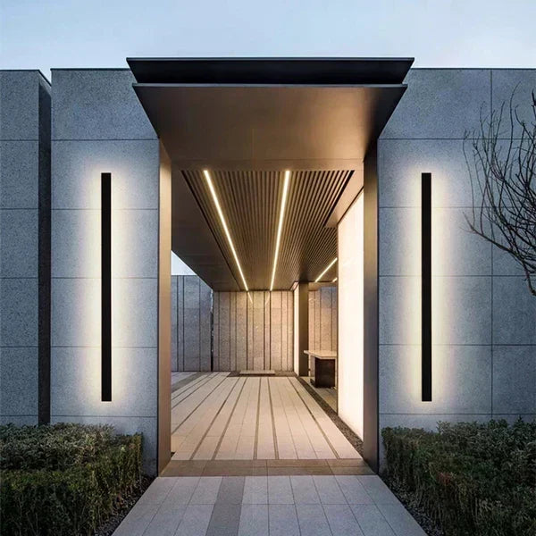 Candeeiro de parede LED Vertica — design minimalista contemporâneo