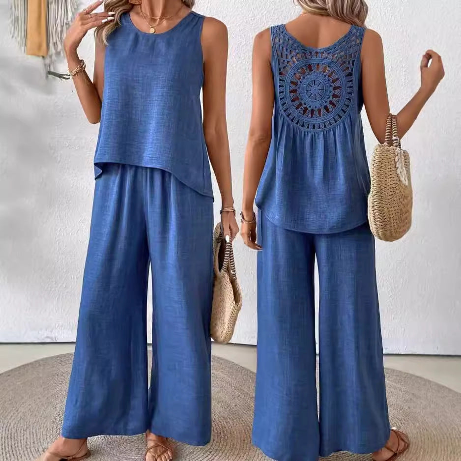 Tenue Large Décontracté Chic