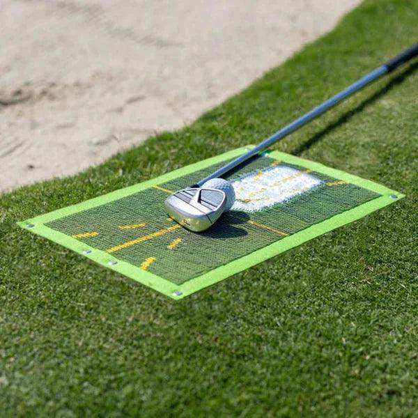 Tapis d’entraînement au swing de golf — Retour instantané sur le divot et le contact avec la balle