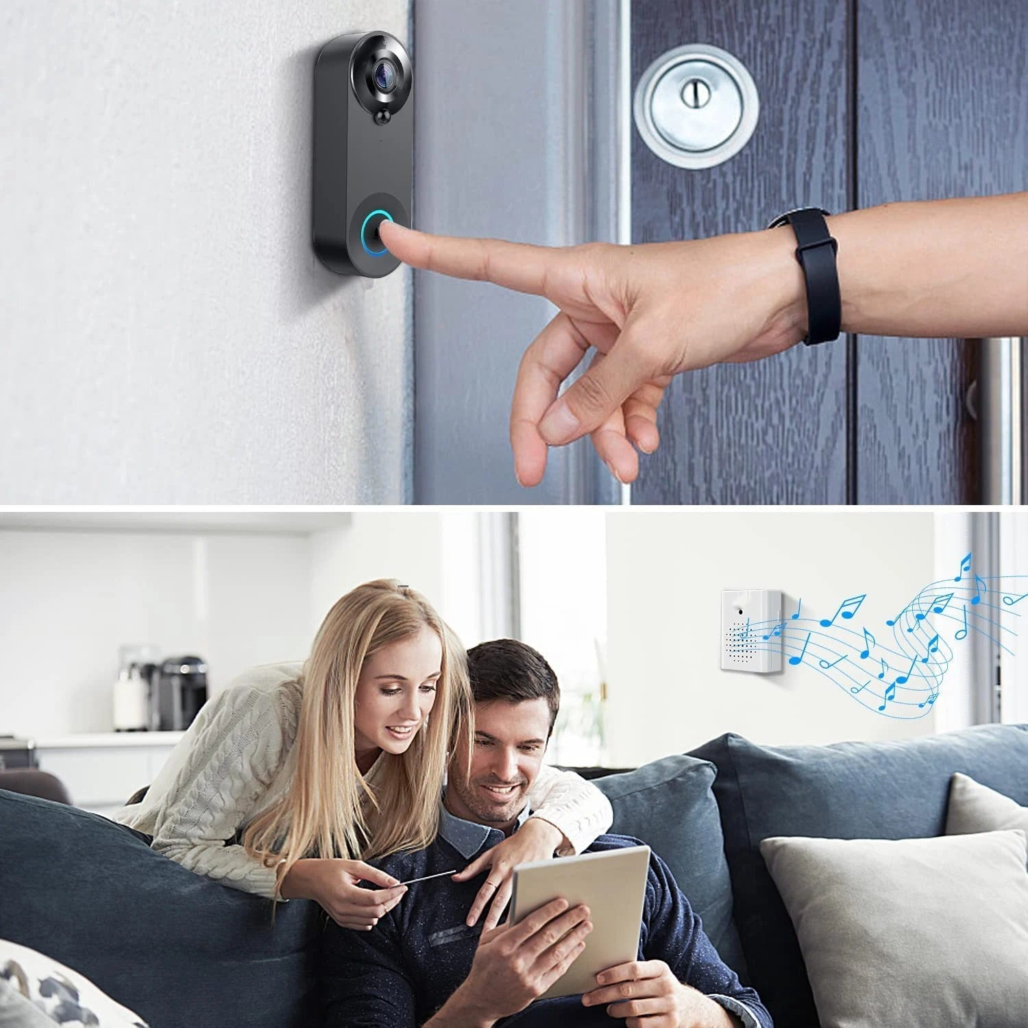 Wireless Wi-Fi Video Doorbell | Filindra