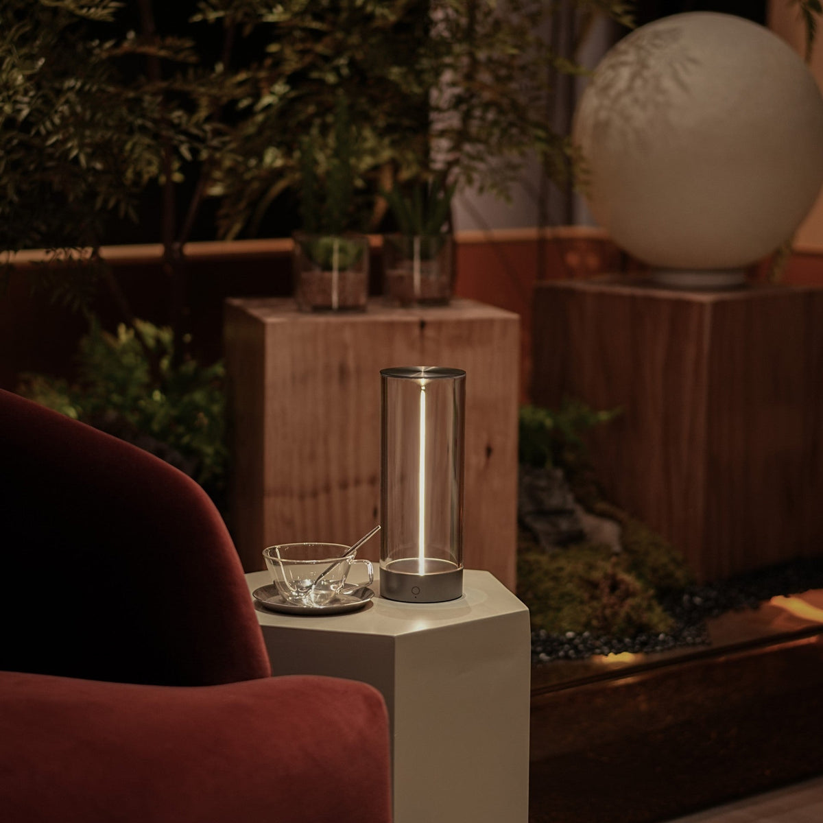 Lampada LED magnetica RadianceGlow — Luce d’atmosfera wireless ricaricabile