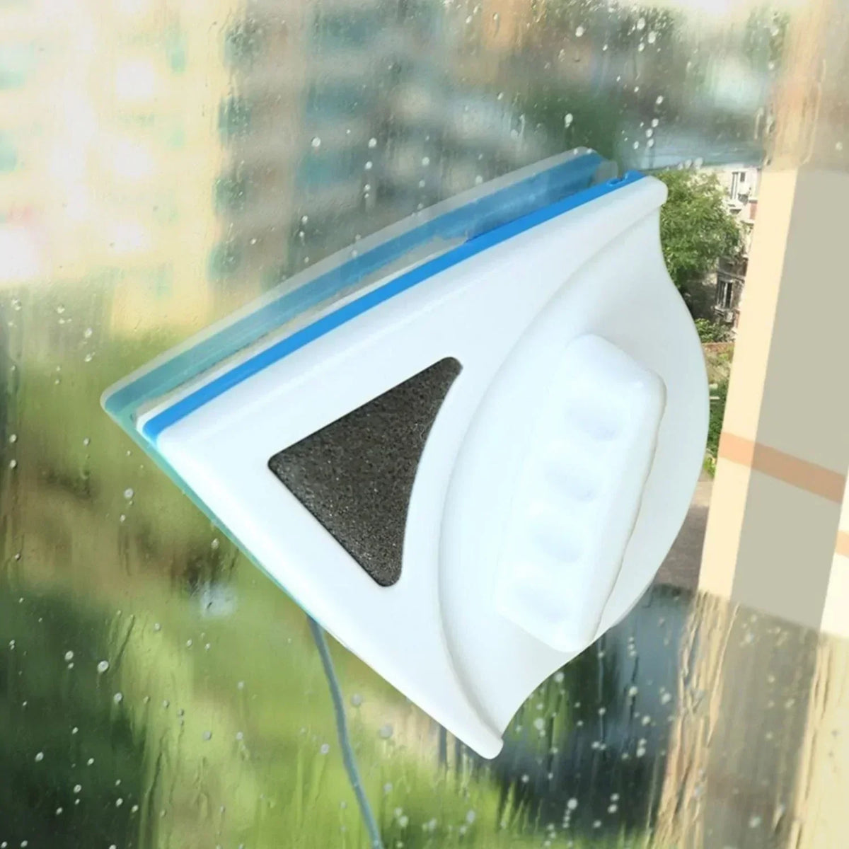 Kit de nettoyage de vitres magnétique double face ClearMag — Épaisseur de verre de 3 à 8 mm