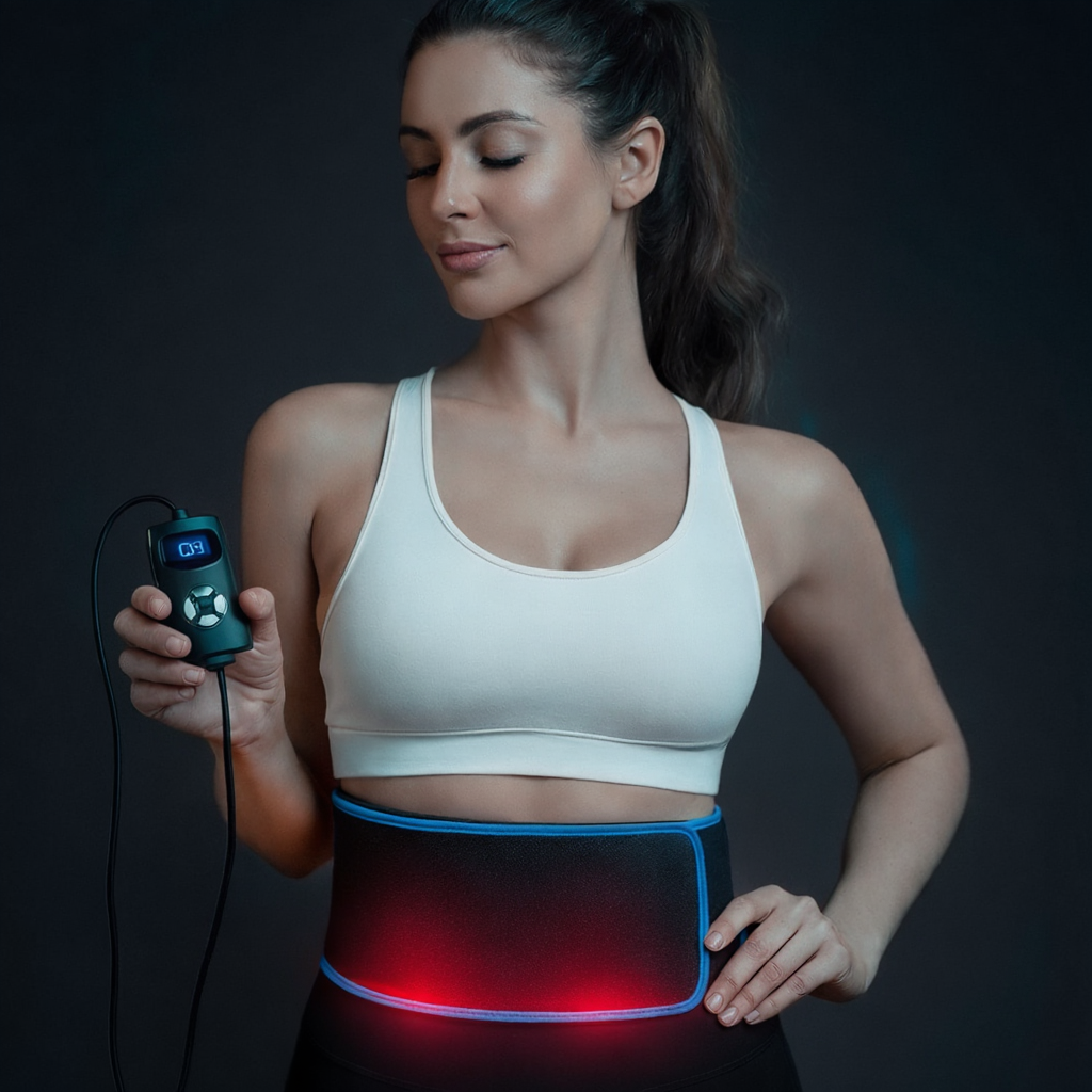 126 Präzisions-LED-verstellbarer Gürtel – 660-nm-Rotlicht- und 850-nm-Nahinfrarot-Wellenlängen