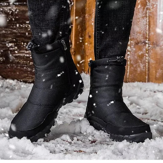 Unisex Orthopedic Ankle Support Snow Boots — Warm, Waterproof