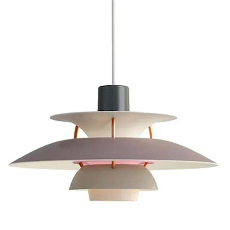 Morandi modern LED-hänglampa — färgglad skärm