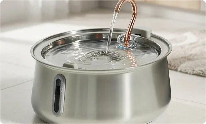 Stainless Steel Canine Hydration Station — Tiered Filtration System