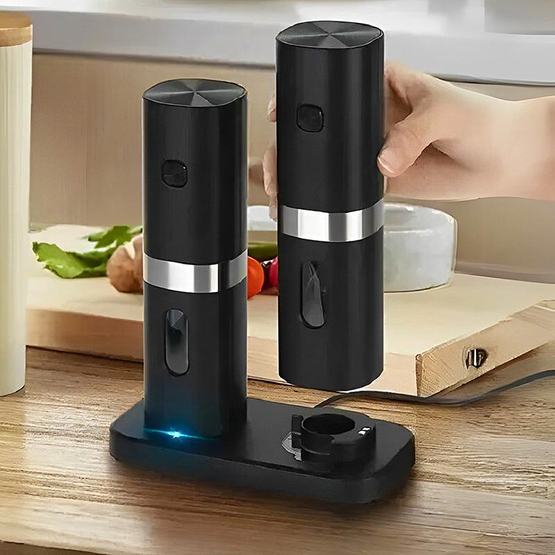 Elektrische motorisierte Salz- und Pfeffermühle Green Grill