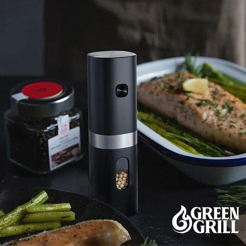 Elektrische motorisierte Salz- und Pfeffermühle Green Grill