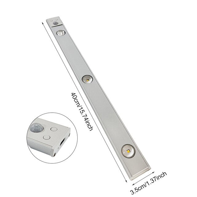 Luminaire LED connecté sans fil — Lampe à détecteur de mouvement