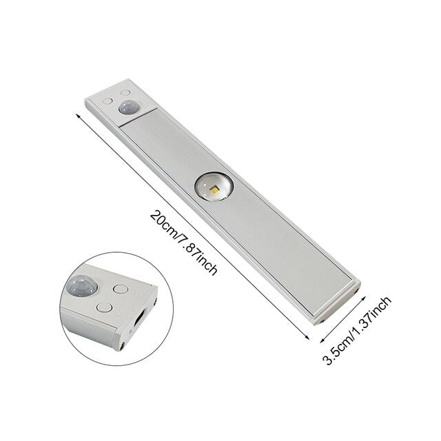 Luminaire LED connecté sans fil — Lampe à détecteur de mouvement
