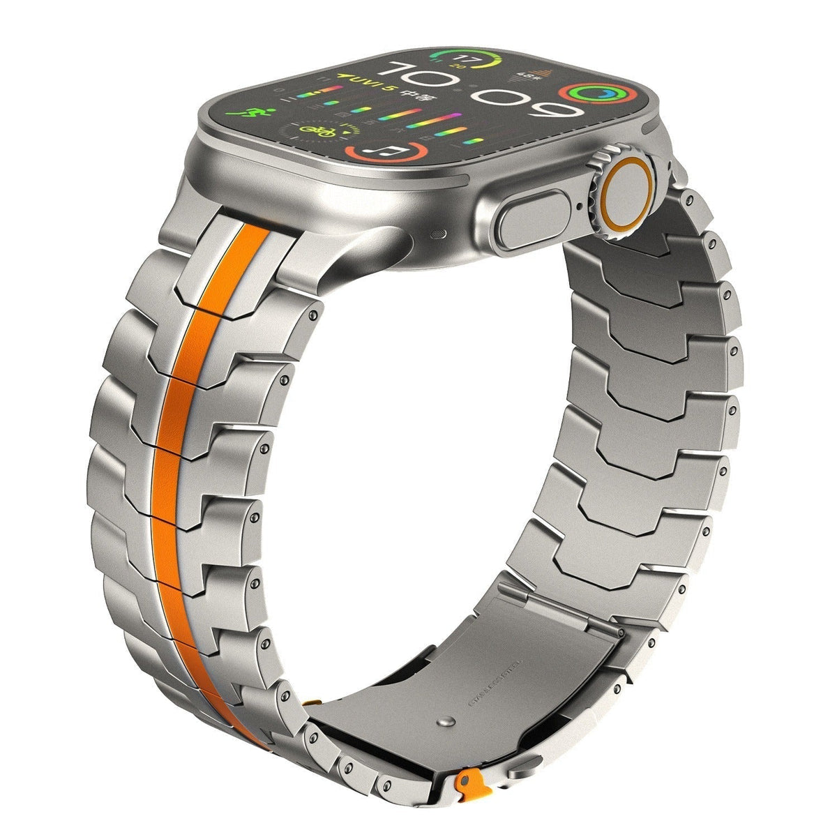 Keith Lane lyxigt armband i titan för Apple Watch, allergivänligt spänne