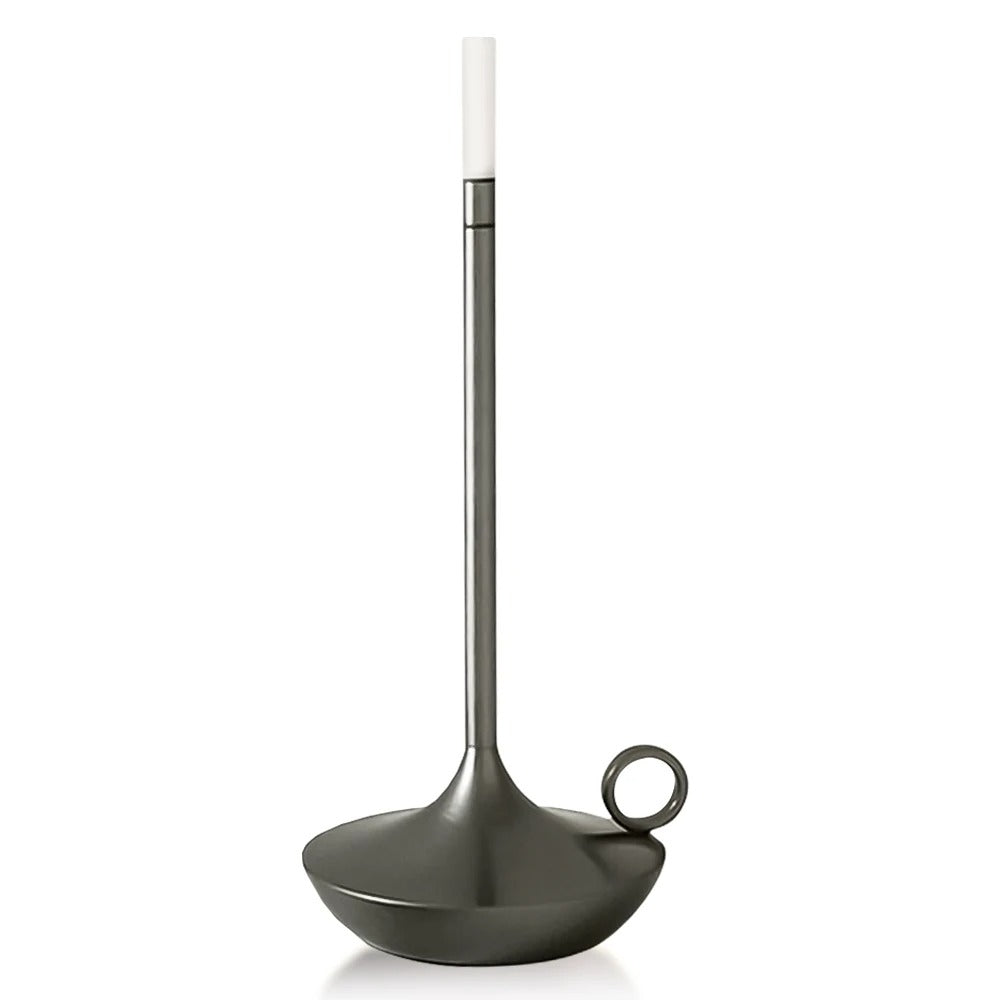 Lampada da tavolo LED vintage — design ricaricabile senza fili, interruttore touch e ricarica USB