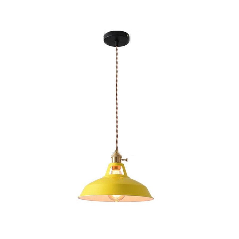 Kovová závěsná lampa Spectrum - výrazný design Morandi