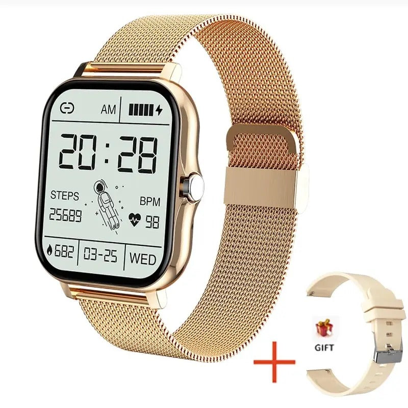 Smartwatch da uomo/donna - Chiamate Bluetooth, fitness e sport con display completamente touch