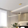 EdgeGlow LED-pendellampa — metallram, silikonbelagd yta