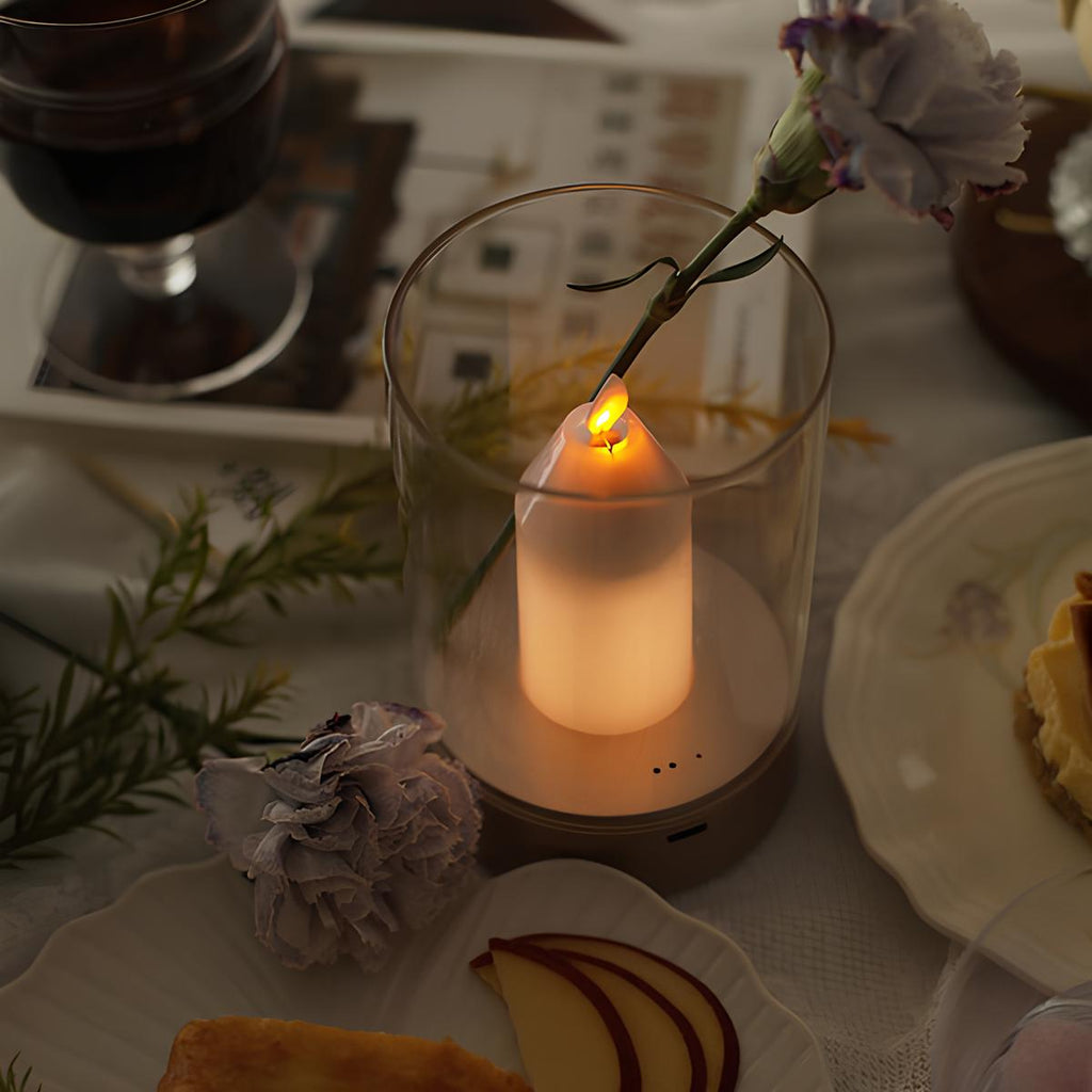 Świeca LED Luminara z gestowym sterowaniem — bezdotykowe oświetlenie