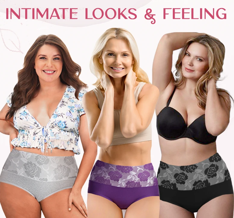 High-Waisted Leakproof Panties — Tummy Control Underwear