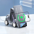 5-in-1 Forklift Design Wireless Charger with Alarm Clock and Night Light | Filindra