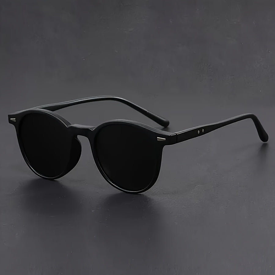 Men's Retro Round Sunglasses – Tortoiseshell Lightweight Frame & UV400 | Filindra