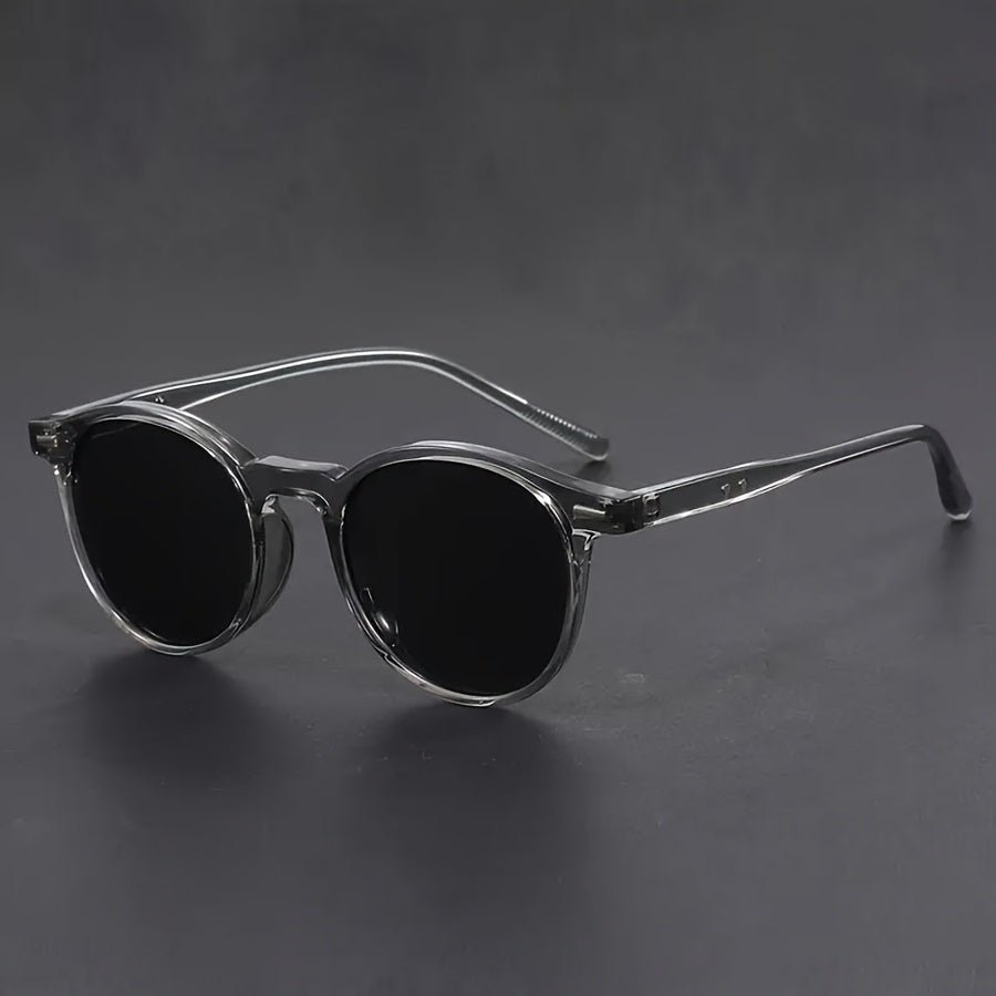 Men's Retro Round Sunglasses – Tortoiseshell Lightweight Frame & UV400 | Filindra