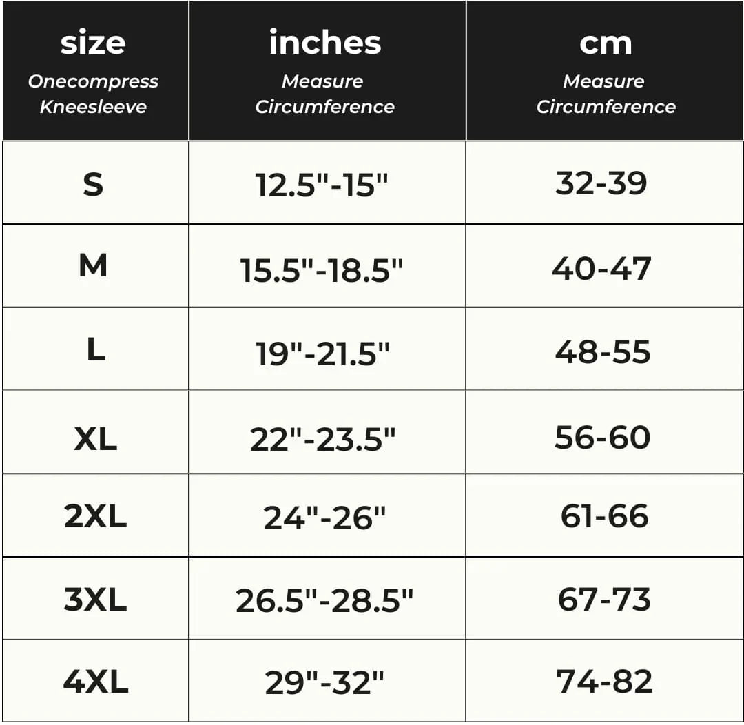 Bamboo Compression Knee Sleeve — Lightweight, Breathable Fit