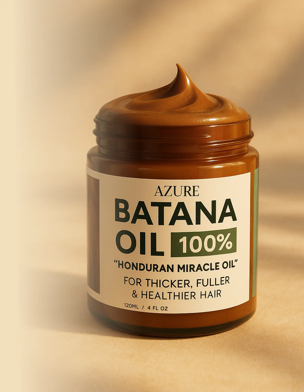 Organic Batana Hair and Scalp Oil — Single-Ingredient Small-Batch Formula