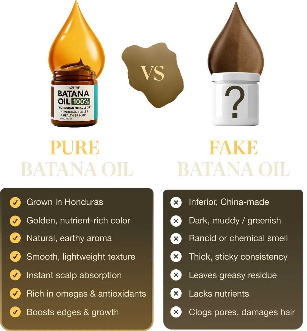 Organic Batana Hair and Scalp Oil — Single-Ingredient Small-Batch Formula