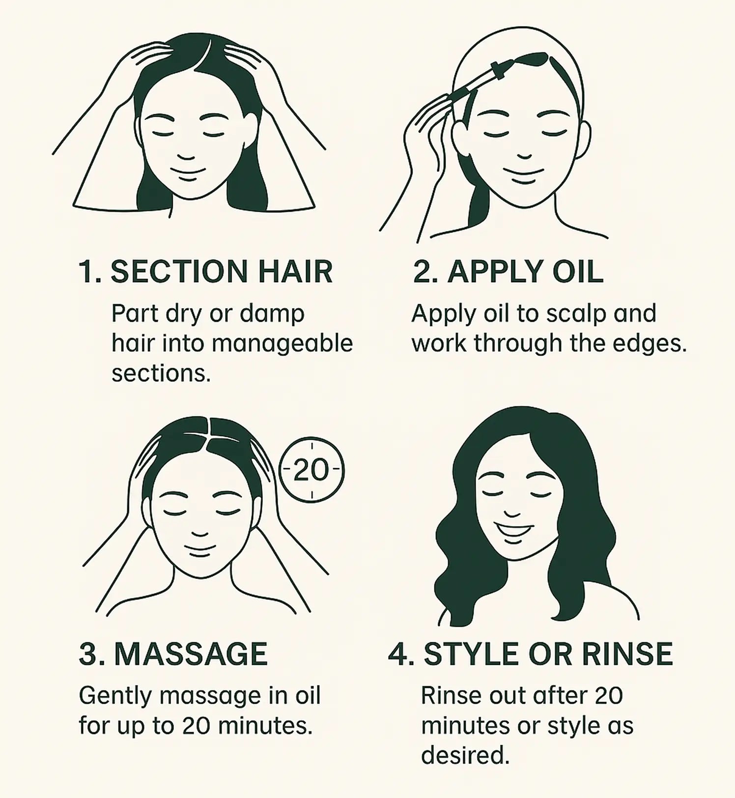 Organic Batana Hair and Scalp Oil — Single-Ingredient Small-Batch Formula