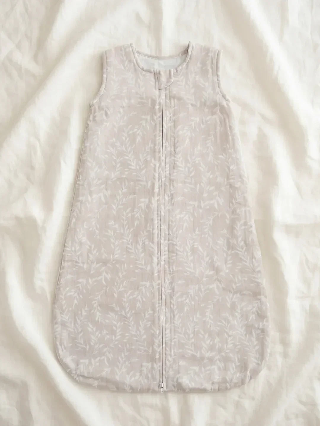 Breathable Bamboo Cotton Baby Sleep Sack — Soft, Comfortable Fit