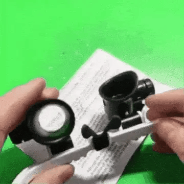 Lunettes-loupes LED ClariVue — Double éclairage, luminosité et grossissement réglables