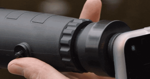 Arden 600x HD-monokikare — kompakt konstruktion, klar högupplöst optik