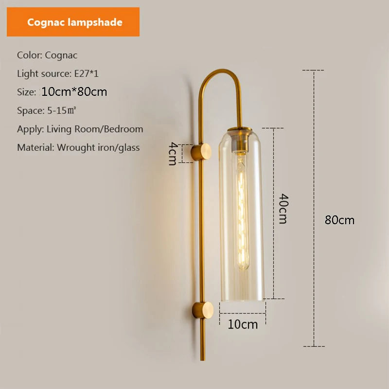Moderne nordisk pendellampe i glas - E27 LED-loftarmatur