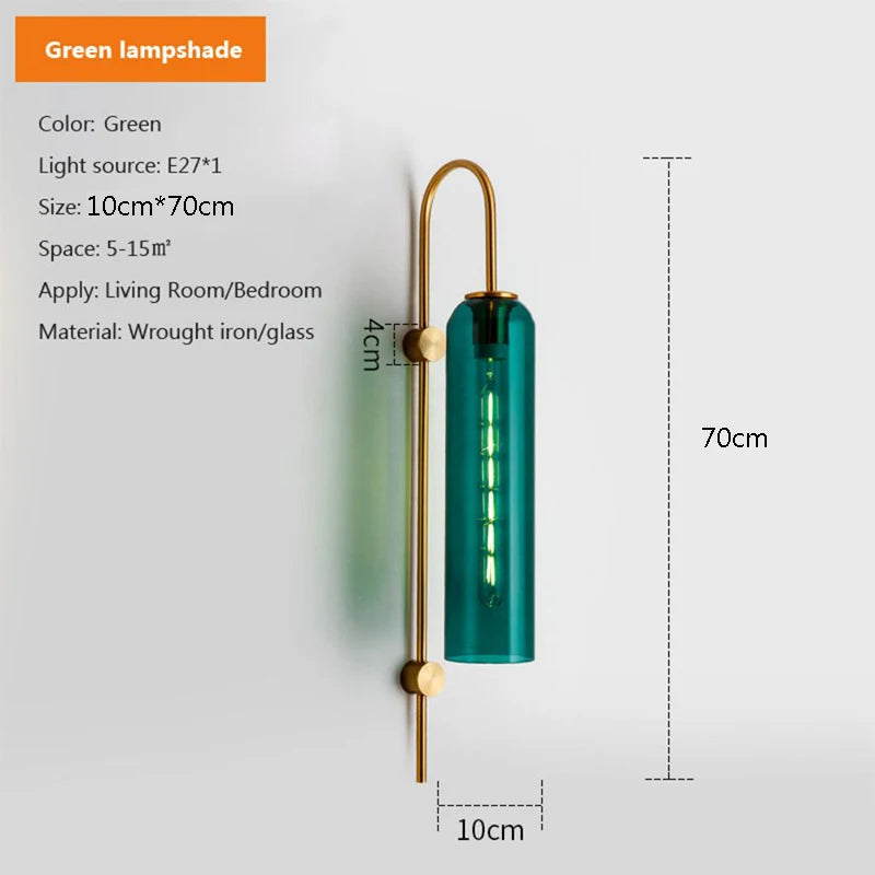Moderne nordisk pendellampe i glas - E27 LED-loftarmatur