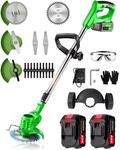 Kabelloser 24-V-Rasentrimmer für Hausbesitzer – All-in-One-Rasentrimmer, Rasenmäher und Kantenschneider