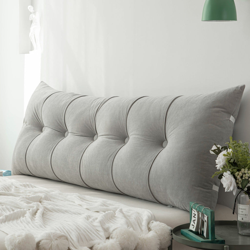 Luxuriöses ergonomisches Kopfteilkissen - Rücken- und Nackenstütze