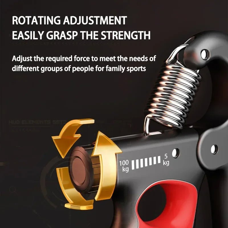 Verstellbarer Griffkrafttrainer – 5-100kg Widerstand