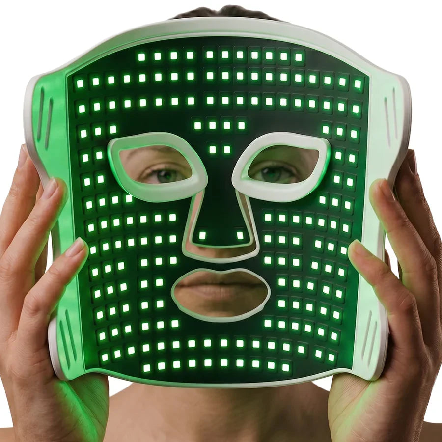 LED Facial Light Therapy Mask — Seven Distinct Color Treatment Options