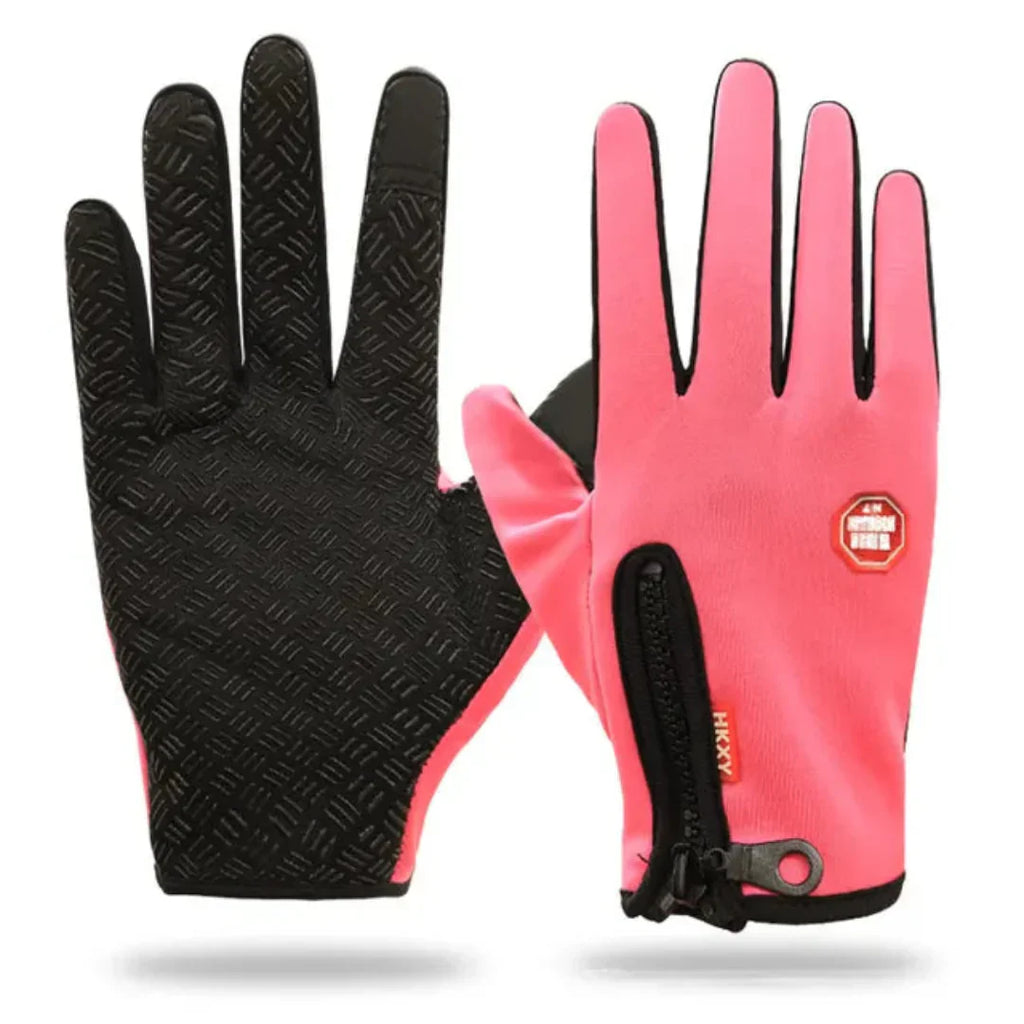 Gants tactiles thermiques imperméables — Design flexible pour temps froid