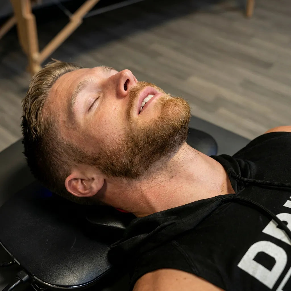 Neck Relief Three In One Traction System With Heat And EMS Therapy