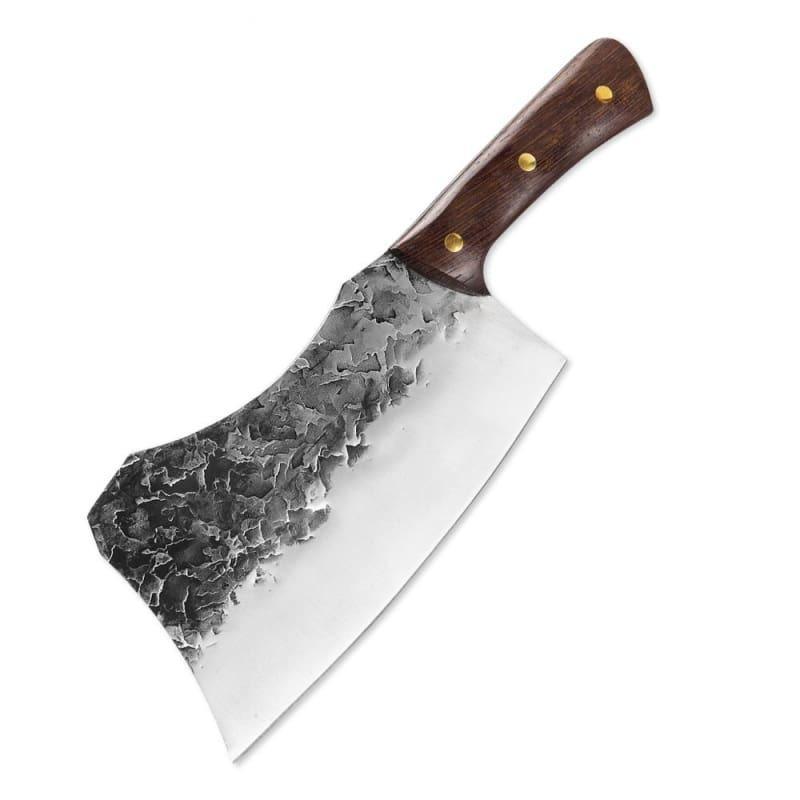 Handgeschmiedetes Santoku-Metzgermesser – ultrascharfe Schneidklinge