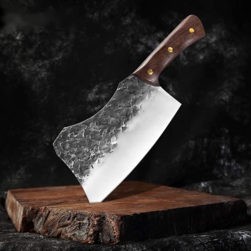 Handgeschmiedetes Santoku-Metzgermesser – ultrascharfe Schneidklinge