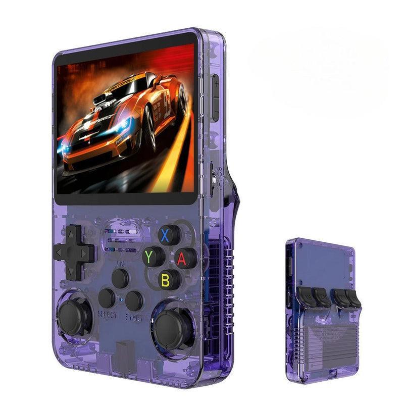 Retrohandhållen spelkonsol — HD-skärm, USB-laddning
