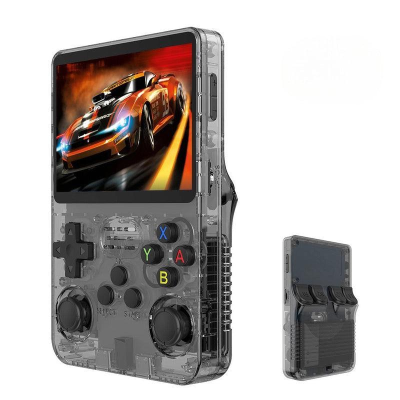 Retrohandhållen spelkonsol — HD-skärm, USB-laddning