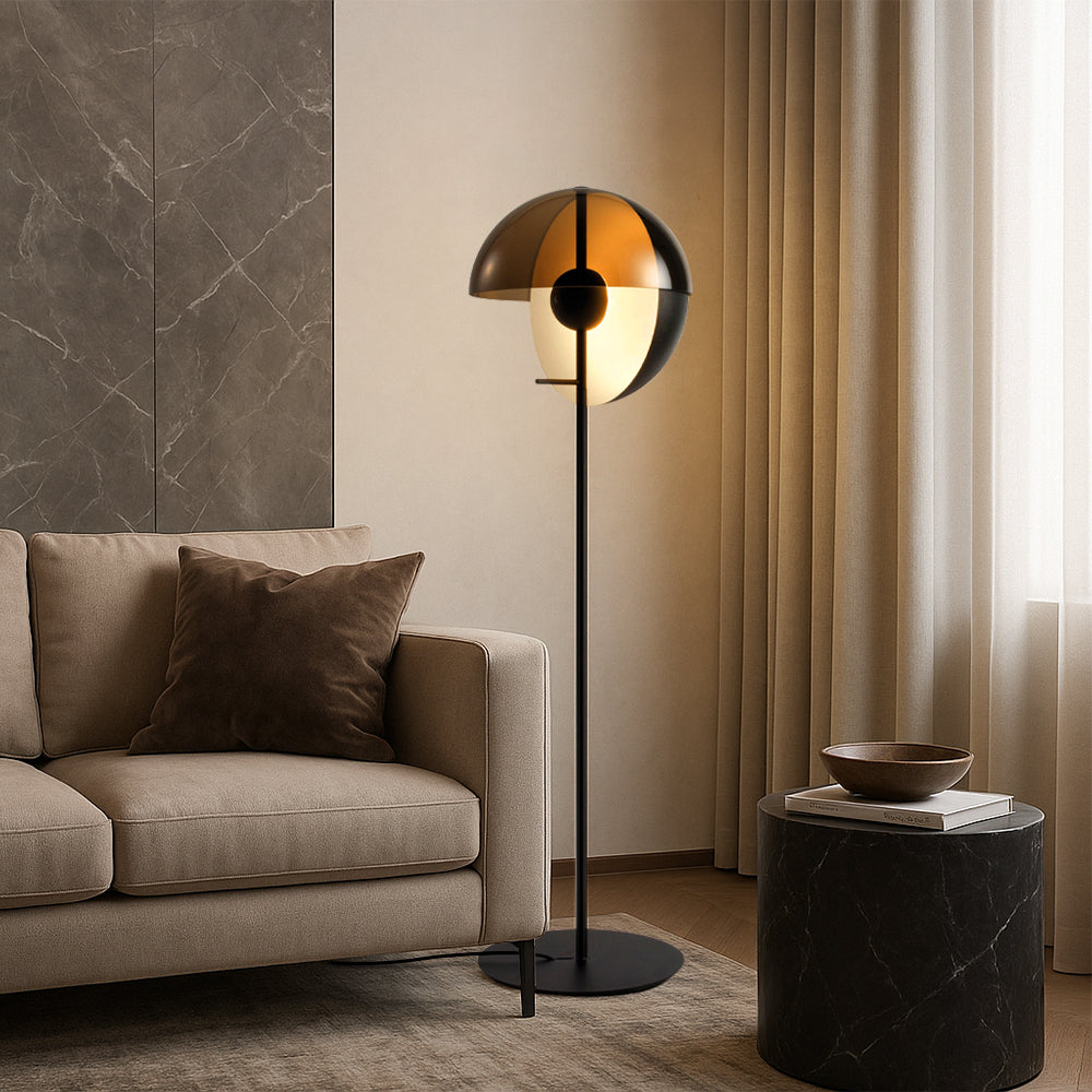 Astraea Floor Lamp Airy Silhouette In Living Areas Of Modern Homes
