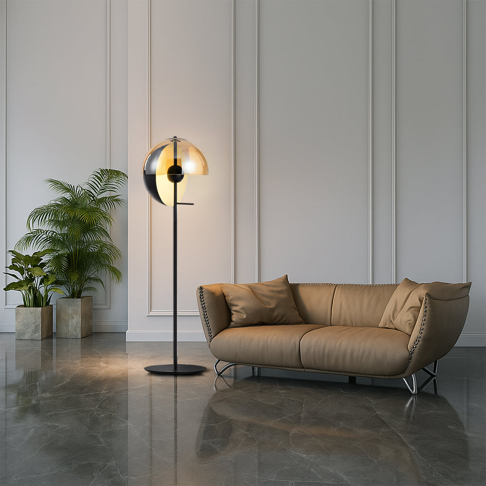 Astraea Floor Lamp Airy Silhouette In Living Areas Of Modern Homes