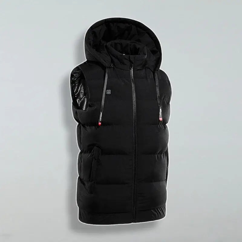 Gilet à capuche chauffant Thermo — isolation ultra-chaude pour toutes les conditions météo