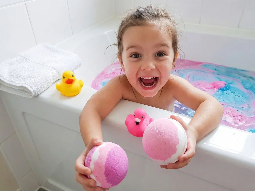 Colorful Fizzy Bath Bomb, Hidden Collectible Toy, Certified Safe For Sensitive Skin