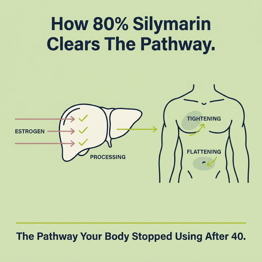 80% Silymarin Milk Thistle Capsules — Turmeric & Vitamin C Blend
