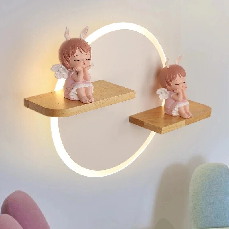 NordicGlow kreative nordische Wandleuchte — Minimalistische Wohndekoration